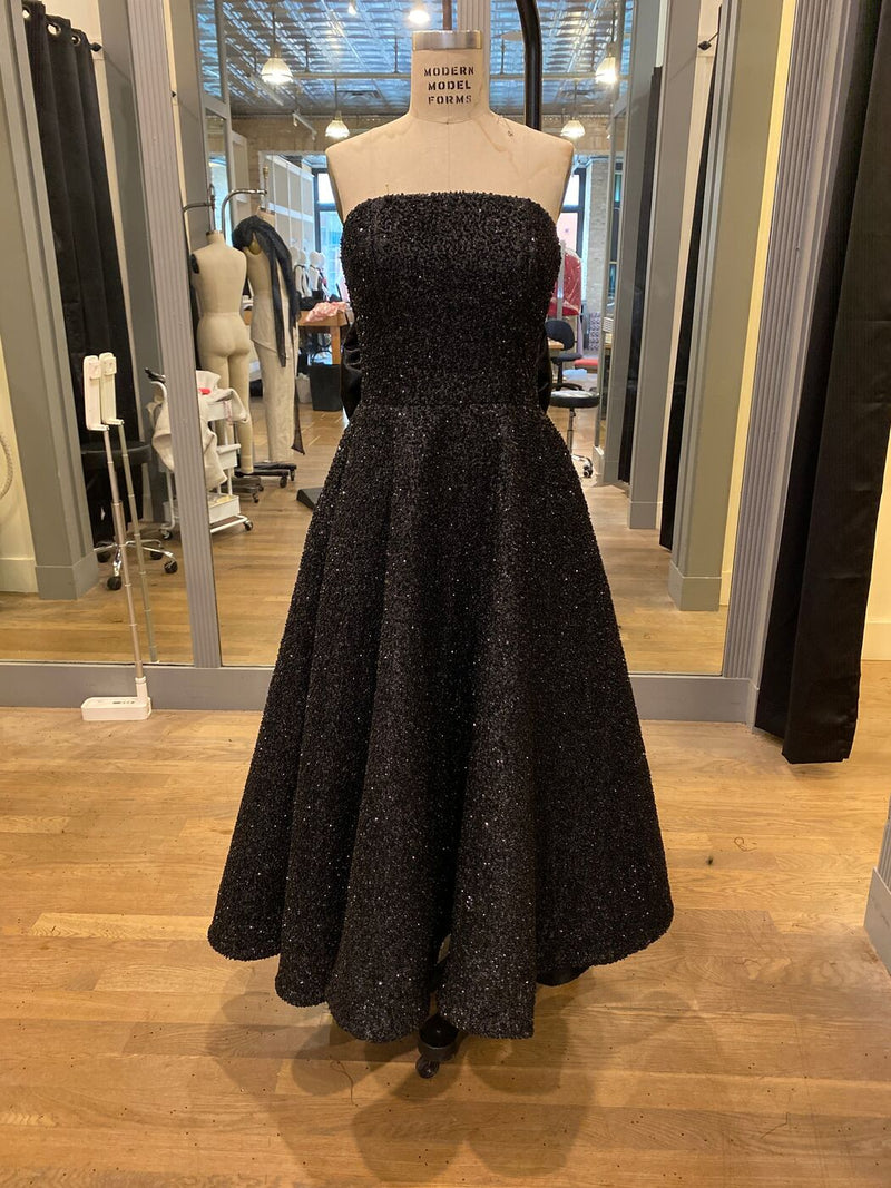 Custom evening gown built to measure