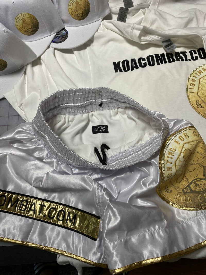 Custom fight gear built for Diego Sanchez